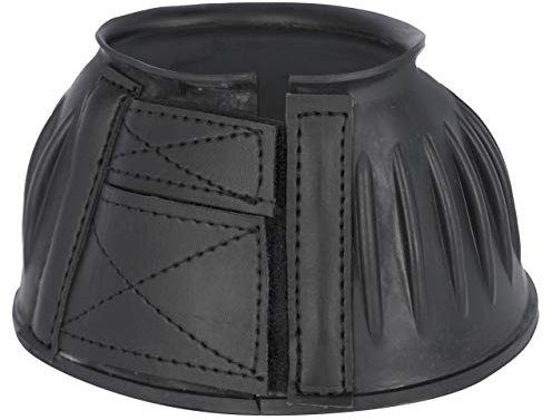 Covalliero Kerbl 325844 Springglocken Gummi, paarweise Klettverschluss,schwarz,Cob