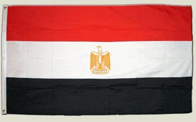 Flagge Ägypten - 90 x 150 cm