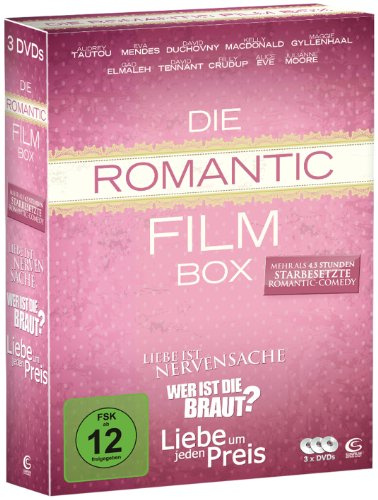 Die Romantic Film Box - 3 Romantic Comedy Filme in einer Box: Liebe um jeden Preis, Wer ist die Braut, Liebe ist Nervensache (3 DVDs) [3 DVDs]