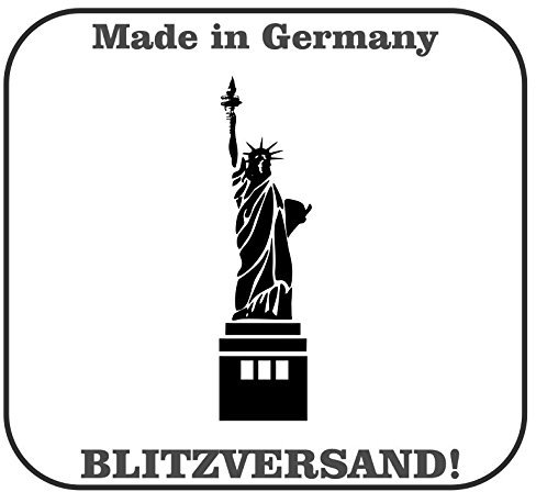 Dinger-Design Freiheitsstatue Aufkleber USA Statue of Liberty Lady Liberty Decal 25x7cm