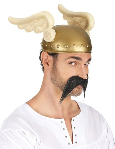 DEGUISE TOI Gallischer Helm Erwachsene - Bunt