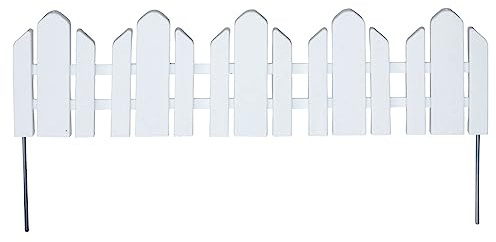 Emsco Group Dackers Adirondack Bordure Flexible 22 L x 12,7 cm H pièces 14,5' de pelouse Blanche Bordure de Jardin 56 x 12,7 cm