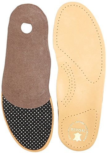 Bergal Ortho Comfort Einlegesohlen Fußbett mit echtem Leder Damen Gr. 37
