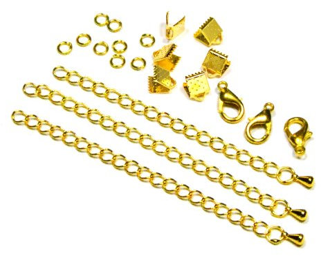 Twilight 's Fancy Band Choker oder Armband Ergebnisse Kit 6mm (1/4) gold