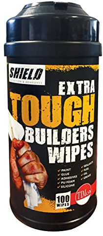 Timco SCRUB Shield Builders Wipes 100 Wipes Extra Tough Builders Wipes