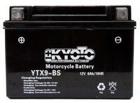 BATTERIE MOTO QUAD SCOOTER YTX9-BS OU GTX9-BS Kyoto 12v