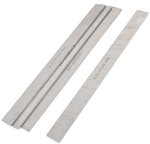 sourcing map 4PCS Lathe High Speed Steel HSS Tool Bit Milling Cutter 2mm x 16mm x 200mm de