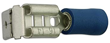 Connect 30189 Blue Piggyback Terminal 6.3mm 100pc