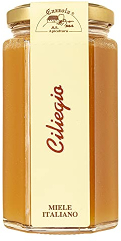 Apicoltura Cazzola Italy - Cherry-tree Honey - Jar of 350 g