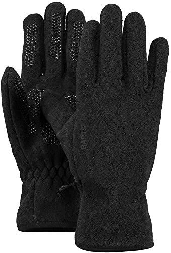 Barts Unisex Fleece Glove Handschuhe, Schwarz (BLACK 0001), Large