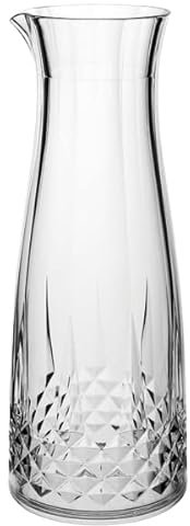 Gatsby Polycarbonate Carafe 36oz / 1.1 Litre - Vintage Plastic Wine Decanter