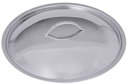 Contacto Edelstahl Deckel zur Serie 2000, 12 cm