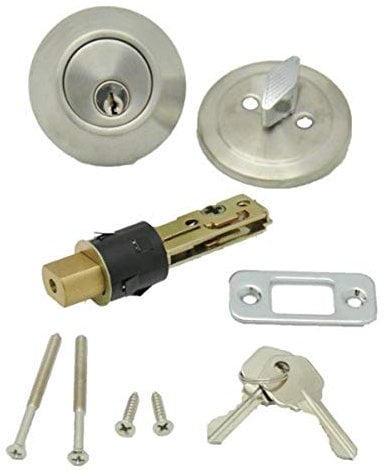 AP Products 013-222-SS Totbolzen-Satz, 2,5 cm Überwurf, Edelstahl