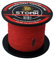 Stork HD, 4-Fach geflochtene Angelschnur 600m (Rot, 20 lbs / 9.1 kg / 0.19 mm)