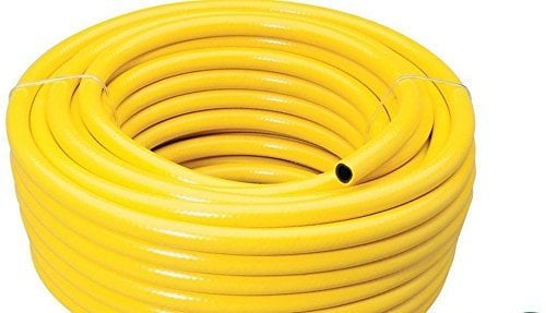 KEXMY BBL 50m Professional Heavy Duty Yellow Hosepipe Garden Hose Pipe