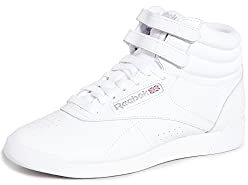 Reebok Schuhe Freestyle Hi Intense White-Silver (2431) 37,5 Weiss