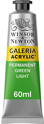 SG Education GAL 2120483 Full Range of Galeria Acrylic, 60 mL Tube, Perm Grn Light