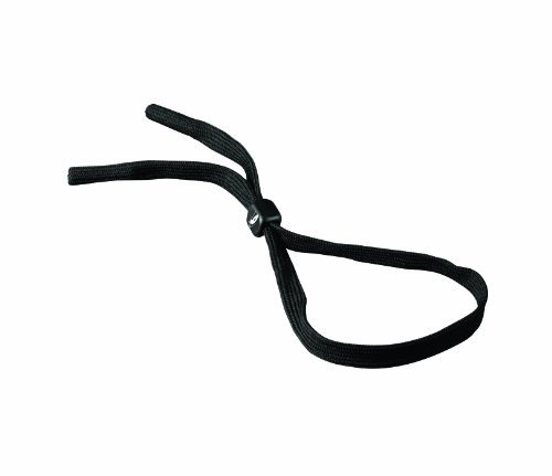 Bollé Cordc Cordon tour de cou Noir réglable, embouts en caoutchouc, 100% polyester