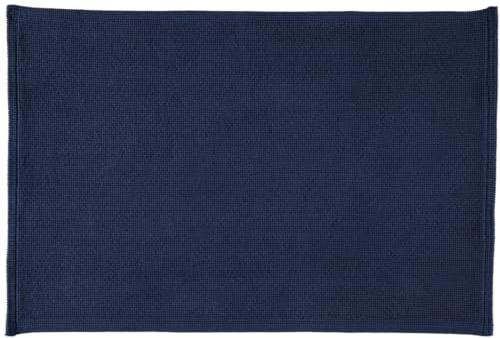 RHOMTUFT Badematte Plain Kobalt - 84 50x70 cm