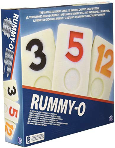 rummy-o – Rummy der Zahlen – Spiel Gesellschaft Englische Version