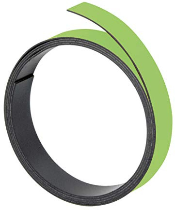 Franken GmbH M805 19 - Magnetband, 100 cm x 20 mm, Stärke: 1 mm, hellgrün