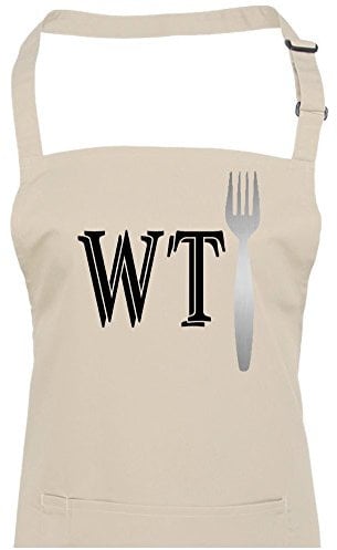 FatCuckoo WHAT THE FORK? -Funny Unisex kitchen Apron From