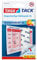 tesa doppelseitige Klebepads TACK XL / Transparente Klebestreifen zum Aufhängen an Wänden, Fenstern und Spiegeln / 1 x 36 Pads