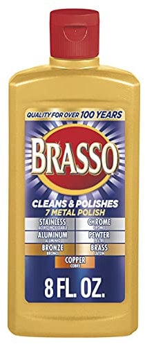 Brasso Multi-Purpose Metal Polish, 8 oz