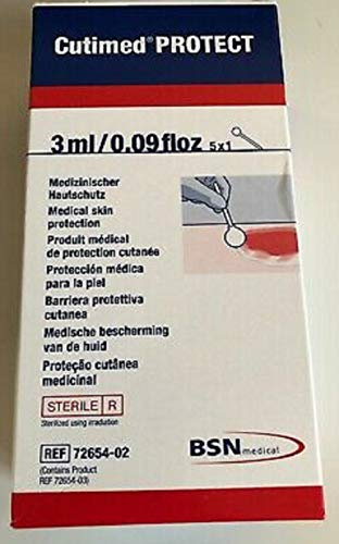 BSN Medical Cutimed Protect Medizinischer Hautschutz-Schaum-Applikator, 3 ml, 5 Stück