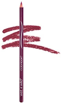 Wet n Wild, Color Icon Lipliner Pencil, Lippenstift mit reichhaltiger Formel, cremig und fleckenfrei, genaues Auftragen mit Lipliner und sanfter, voller Textur, leuchtende Farbe, Fab Fuchsia