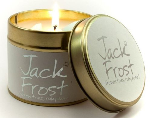 Lily Flame Scented Candle in a Presentation Tin - Jack Frost