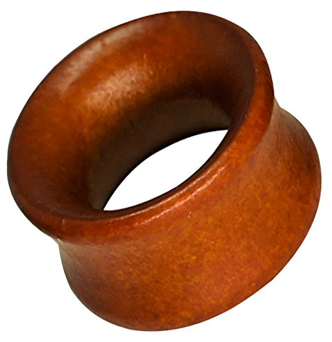 Soul-Cats 8-22mm Plug Holz Flesh Tunnel Tube Holzplug Double Flared braun schwarz beige