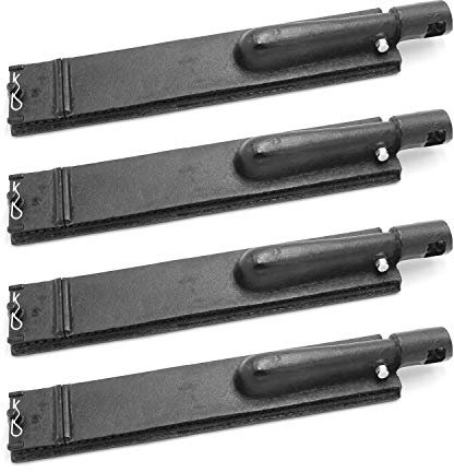 Hongso 40 cm Gusseisen-Brenner Gasgrill Ersatz für Grills Galore (Turbo) 4-Brenner, Aussie, Bäcker und Chefs, Charbroil, Nexgrill, Sam's, Sterling Forge Modell Grills CBC301, 4 Stück