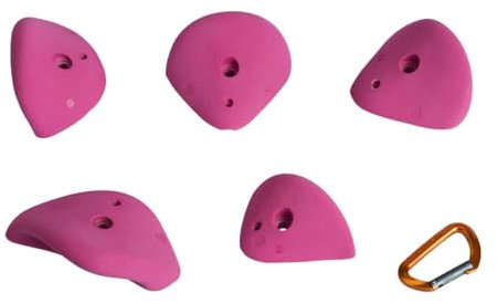 Entre Prises Klettergriffset Essential Jugs L 3 (ehemals Flakes), Farbe:grau