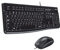 Logitech MK120 Wired Keyboard and Mouse Combo for Windows, QWERTY US International Layout - Black