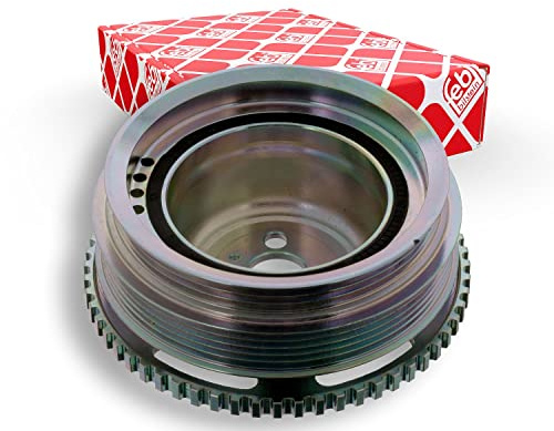 febi bilstein 40048 Pulley decoupled, for crankshaft with pulse wheel, pack of one