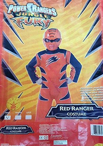 rubies 883476 rubies 883476 costume de power ranger 5/6 jungle fury