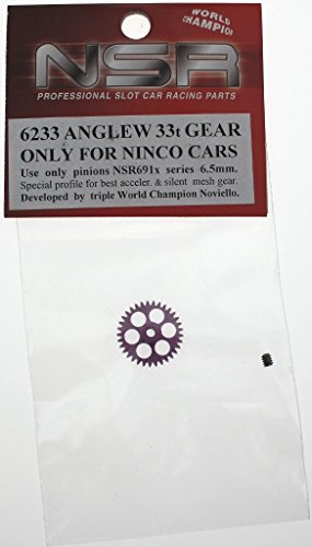 NSR Zubehör 806233 AW Gear 33t 17.5mm Ninco Violet
