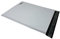 50 Plastic expédition350 Envelope x 450 mm + 40 mm Klappe opaken weißen Umschlag Ripstop
