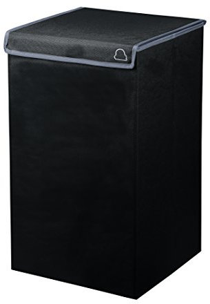 Kleine Wolke Wäschebox, schwarz