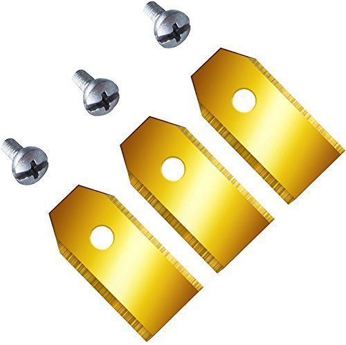 TITAN!! 33 Ersatzmesser(0,6mm/2,4gr) für Husqvarna Automower & Gardena 30 0,6 mm/2,4 gr. neu Messer Klingen Mähroboter