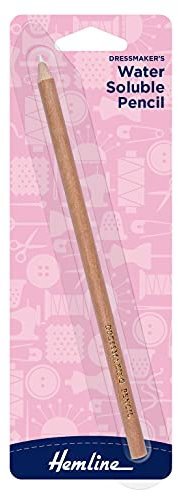 White Water Soluble Pencil