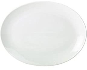 Genware NEV-112136 Royal Oval Plate, 36 cm (Pack of 6)