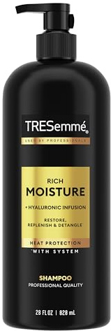 TRESemme Moisture Rich Shampoo Women Shampoo 828 ml - Shampoos (Women, Shampoo, 827 ml, Moisturizing, Vitamin E, Coat hair with a liberal amount of shampoo - Gently massage the scalp and roots with
