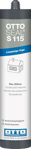 OTTOSEAL S 115 Bau-Silikon 310 ml Kartusche C77 seidengrau
