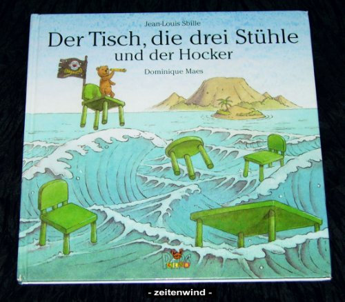 Der Tisch, die drei Stühle und der Hocker