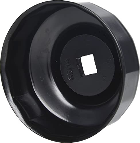 KS TOOLS 150.9321 - Clé 14 Pans à filtre à huile KS,3/8 Ø 65 mm - En matière Robuste et Résistante