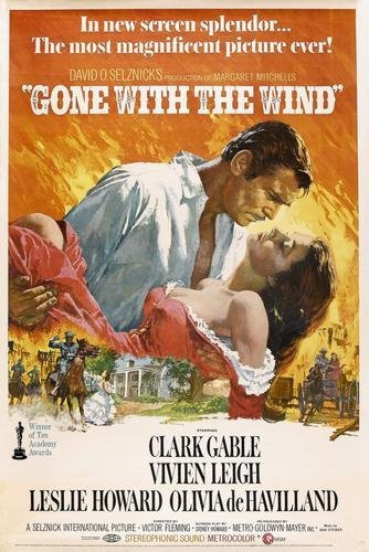 POSTERS Vom Winde verweht Filmplakat 28 cm x43cm 11inx17in