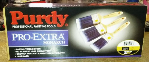 Purdy Pro-Extra Monarch Paint Brush Set 1x2 1x3