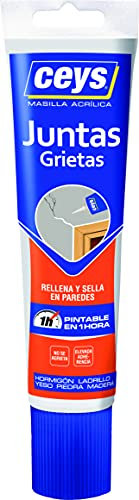 CEYS CE505604 SELLACEYS JUNTAS GRIETAS TUBO BLANCO 125ML, Azul, 0